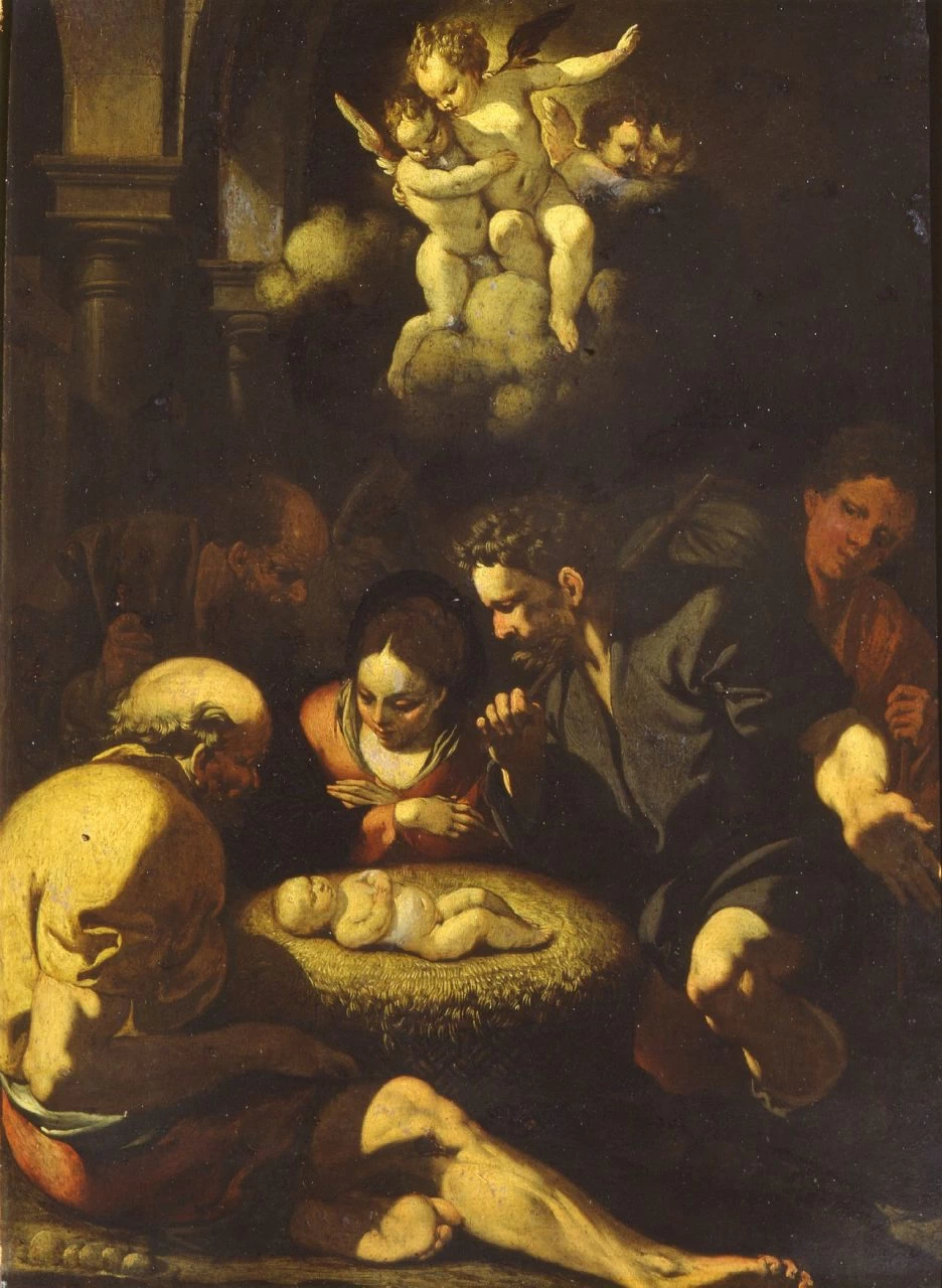 Adorazione dei pastori - Complesso Monumentale la Pilotta, attribuito